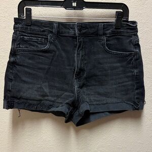 American Eagle Outfitters Black Jean Shorts